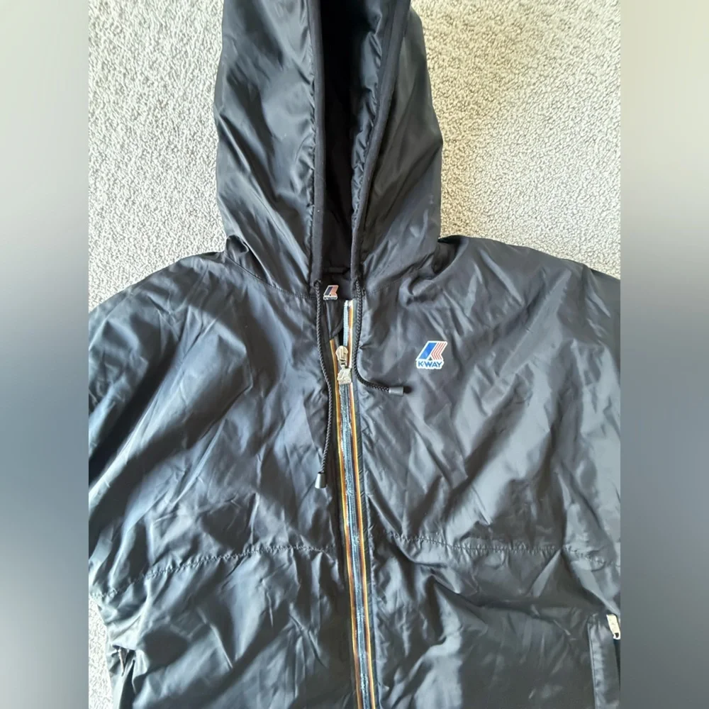 Kway Black Puffer Jacket